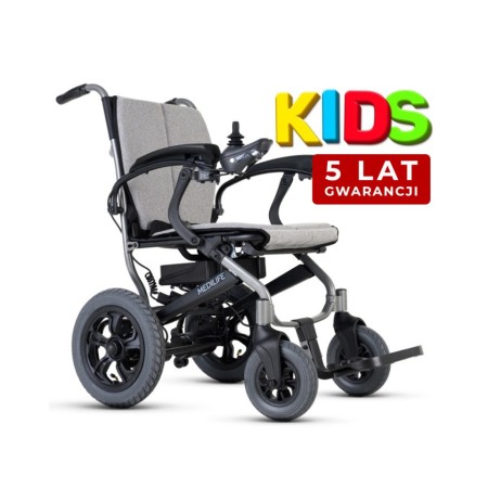 Medilife O2 KIDS -  Wózek Inwalidzki Elektryczny - zabierzesz do samolotu ✈️