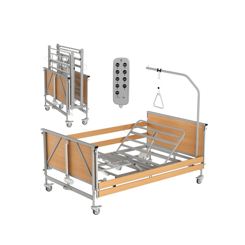 Medilife MAX  - ELEKTRYCZNE ŁÓŻKO REHABILITACYJNE BARIATRYCZNE DO 320 KG