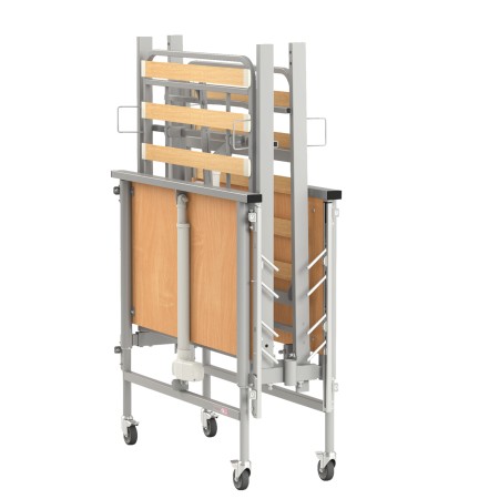 Medilife Care - łóżko rehalibiltacyjne medyczne elektryczne. 90x200cm do 215kg, stelaż drewniany