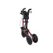 MEDILIFE GRAND BALKONIK CHODZIK DLA SENIORA TERENOWY Z SIEDZISKIEM - RED